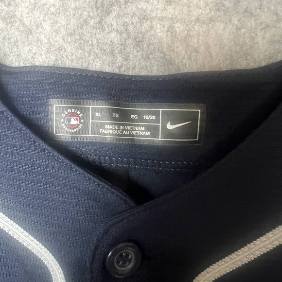 NIKE MLB Ronald‎ Acuna JR Atlanta Braves Player Youth Size XL Jersey - Picture 2 of 6